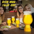 thumbnail image 1 of Host Beer Glass  Freezer Gel Chiller Double Wall Plastic Frozen Pint Glass, 1 of 5