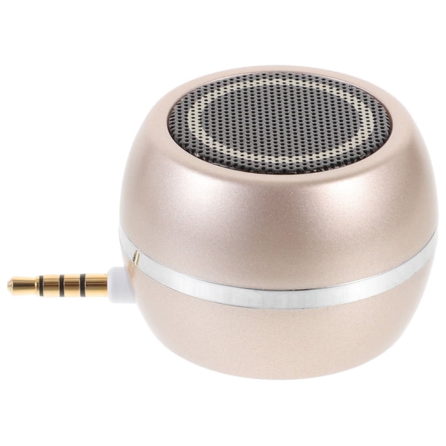 MasteelfCA Wired Speaker 3.5mm AUX Input USB Rechargeable Desktop Speaker Accessory