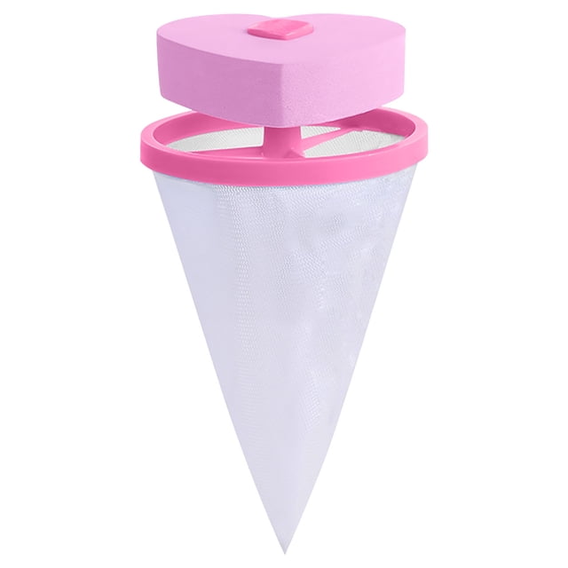 Love Heart-Shaped Washing Machine Filter Mesh Bag To Clean Debris And Hair Roller Filter