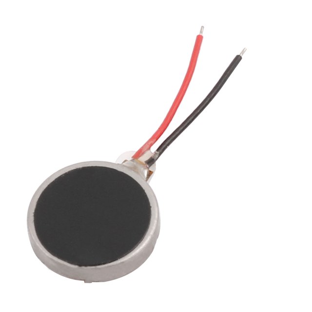 Unique Bargains DC 3V 70mA 12000RPM Mobile Phone Coin Flat Vibrating Motor
