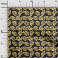 thumbnail image 1 of oneOone Polyester Lycra Fabric Leaves & Floral Block Print Sewing Fabric BTY 56 Inch Wide, 1 of 4