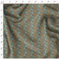 thumbnail image 4 of Soimoi Rayon Fabric Leaves & Floral Print Fabric by Yard 42 Inch Wide, 4 of 5