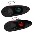thumbnail image 3 of jinwen Marine Boat Navigation Bow Tear Drop Lights LED Light Flush Mount 12V 24V, 3 of 9