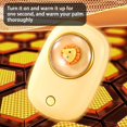 thumbnail image 4 of Portable Type-C Rechargeable Hand Warmer with Two-Speed Thermostat Adjustable Heating for Personal Warmth, 4 of 8
