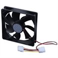 thumbnail image 4 of 3Pcs 120mm x 25mm DC 24V 4Pin Sleeve Bearing Computer Case Cooling Fan, 4 of 5