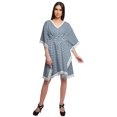 thumbnail image 3 of Moomaya Robe Courte de Caftan de Plage, Robe de Couverture Imprimée, Kaftan pour Femmes, Tenue de Plage, Couverture, 3 of 4