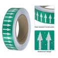 thumbnail image 3 of Unique Bargains Directional Flow Arrow Tape 1-3/16'x65', Adhesive Pipe Identification Marking Stickers, White on Green, 3 of 5