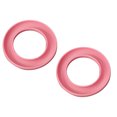thumbnail image 4 of serony 2pcs Bobbin Holder Embroidery Spools Organizer Lightweight Plastic Household Storage Box Rubber Ring Portable Sewing Tools Pink, 4 of 9