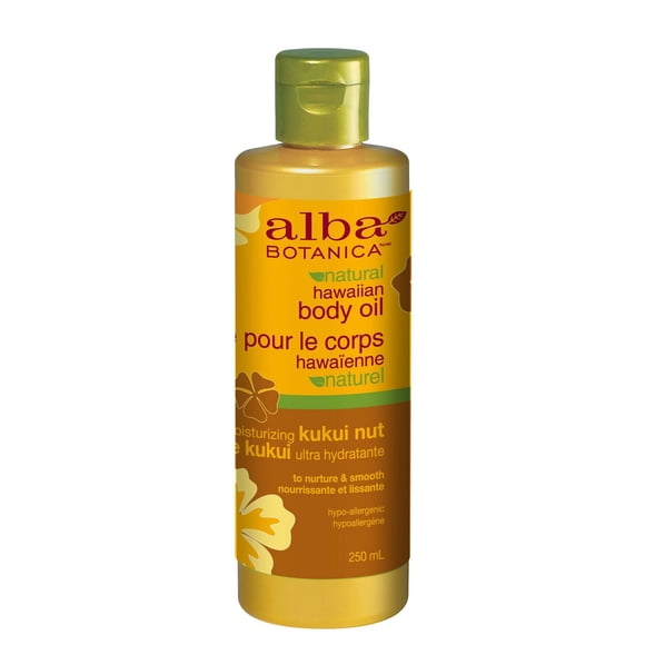 Alba Botanica Kukui Nut Natural Hawaiian Body Oil