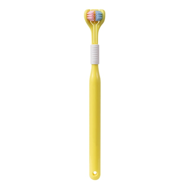FcBaudy Manual Toothbrushes, Extra Soft Toothbrushes Adult Three-sided Toothbrush Men And Women Clean Soft Bristle Toothbrush Adult Toothbrush teeth brush