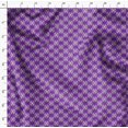 thumbnail image 4 of Soimoi Purple Poly Georgette Fabric Artistic Flower Damask Decor Fabric Printed Yard 42 Inch Wide, 4 of 5