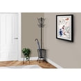 thumbnail image 3 of Monarch Specialties Coat Rack, Hall Tree, Free Standing, 8 Hooks, Entryway, 71"h, Umbrella Holder, Bedroom, Metal, Black, Transitional, 3 of 3