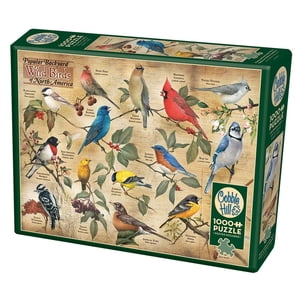Cobble Hill Puzzle de puzzle - Oiseaux sauvages d'Amérique du Nord, 1000 Puzzle de pièce