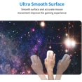 thumbnail image 3 of Extended Large Mouse Pad, XL Gaming Mousepad 31.5 x 11.8 Inch, Big Computer Keyboard Desk Pad, Waterproof Mouse Mat with Stitched Edges and 3mm Thick Long Non-Slip Base for Office Gaming, Galaxy, 3 of 5