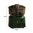 thumbnail image 3 of Dvkptbk Electric Garlic Chopper Portable Mini Food Processor Wireless Vegetable Masher with Usb Charging Garlic Masher Mincer for Onions Meat Spices Garlic Milling Machine Home Essentials, 3 of 6