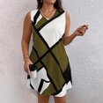 thumbnail image 4 of Ovzne Robes d'Été pour Femmes 2025 Robe pour Femme T-Shirt Imprimé de Pâques pour Femme Col Rond Haut à Manches Courtes Robe d'Été Imprimée Liquidation, 4 of 7