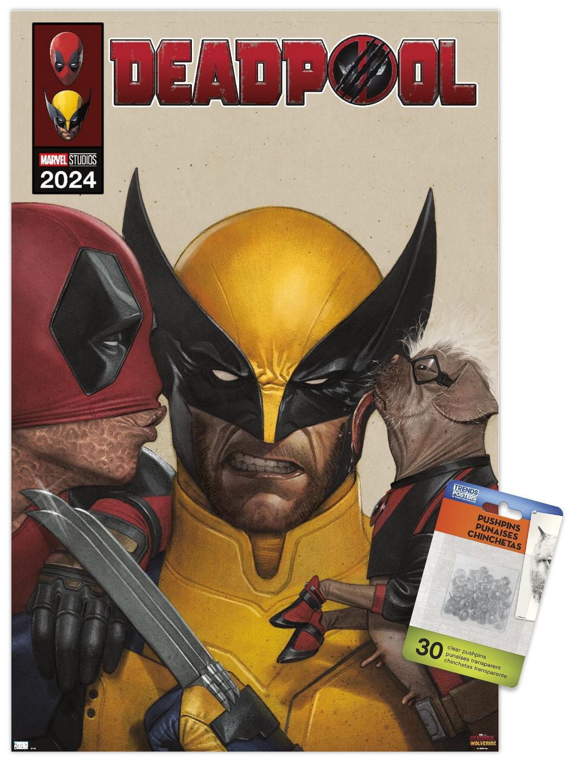 Marvel Deadpool & Wolverine - Couverture hommage Wolverine Kisses