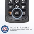 thumbnail image 4 of Panasonic Cordless Phone KX-TGE633M 3 Handsets - Metallic Black, 4 of 8