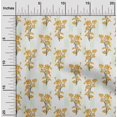 thumbnail image 2 of oneOone Cotton Jersey Orange Fabric Asian Block Craft Projects Decor Fabric Printed By The Yard 58 Inch Wide, 2 of 4