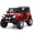 Red, variant on Costway 12V Kids Ride On Truck Remote Control Electric Car w/Lights&Music Black