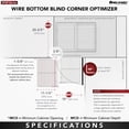 thumbnail image 4 of Rev-A-Shelf Chrome 2-Tier Optimizer-15" Blind Corner Cabinet Openings,5PSP-15-CR, 4 of 12