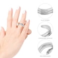 thumbnail image 4 of Silver Alloy Delicate Toe Ring Set for Christmas Parties 1Set, 4 of 8