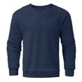 thumbnail image 4 of DPTALR Men Comfortable Solid Casual Tops Long Sleeve Round-Neck Sweatshirt, 4 of 4