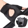 thumbnail image 4 of maskred 1 Pair Sports Gloves Outdoor Cycling Fishing Halffinger Summer Breathable Mitts Riding Protection Mittens Hand Protector Gray S 1Set, 4 of 6