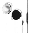 thumbnail image 2 of Sports Ear Hook Padded Stereo Over the Ear Headphones Headset with Braided Cable Mic Control, 2 of 9