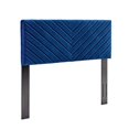 thumbnail image 1 of Modway Alyson Angular Channel Tufted Performance Velvet Full/Queen Headboard in Navy, 1 of 2