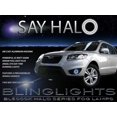 thumbnail image 1 of For 2010 2011 2012 Hyundai Santa Fe Halo Fog Lights Lamps Kit, 1 of 6