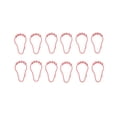 thumbnail image 4 of Mainstays 15-Piece Embossed Stripe Bath Accessory Set, Pink, 4 of 6
