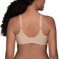 thumbnail image 3 of Vanity Fair Womens Beauty Back Full Figure Wirefree Bra, 36H, Damask Neutral, 3 of 6