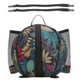 thumbnail image 2 of maytalsory Basketball Bag Backpack Waterproof Mesh Pockets for Football Volleyball leaf, 2 of 8