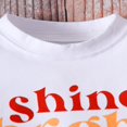 thumbnail image 4 of T-Shirts d'Été pour Enfants à Manches Courtes, Hauts à Imprimé de Lettres, Chemise Décontractée, 4 of 7