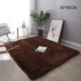 thumbnail image 2 of Washable Fluffy Area Rug Rectangular Anti-Slip Artificial Soft Plush Shag Carpet Home Bedroom Living Room Fluffy Rectangular Anti-Slip Artificial Soft Washable Fluffy Rectangular  Light P, 2 of 7