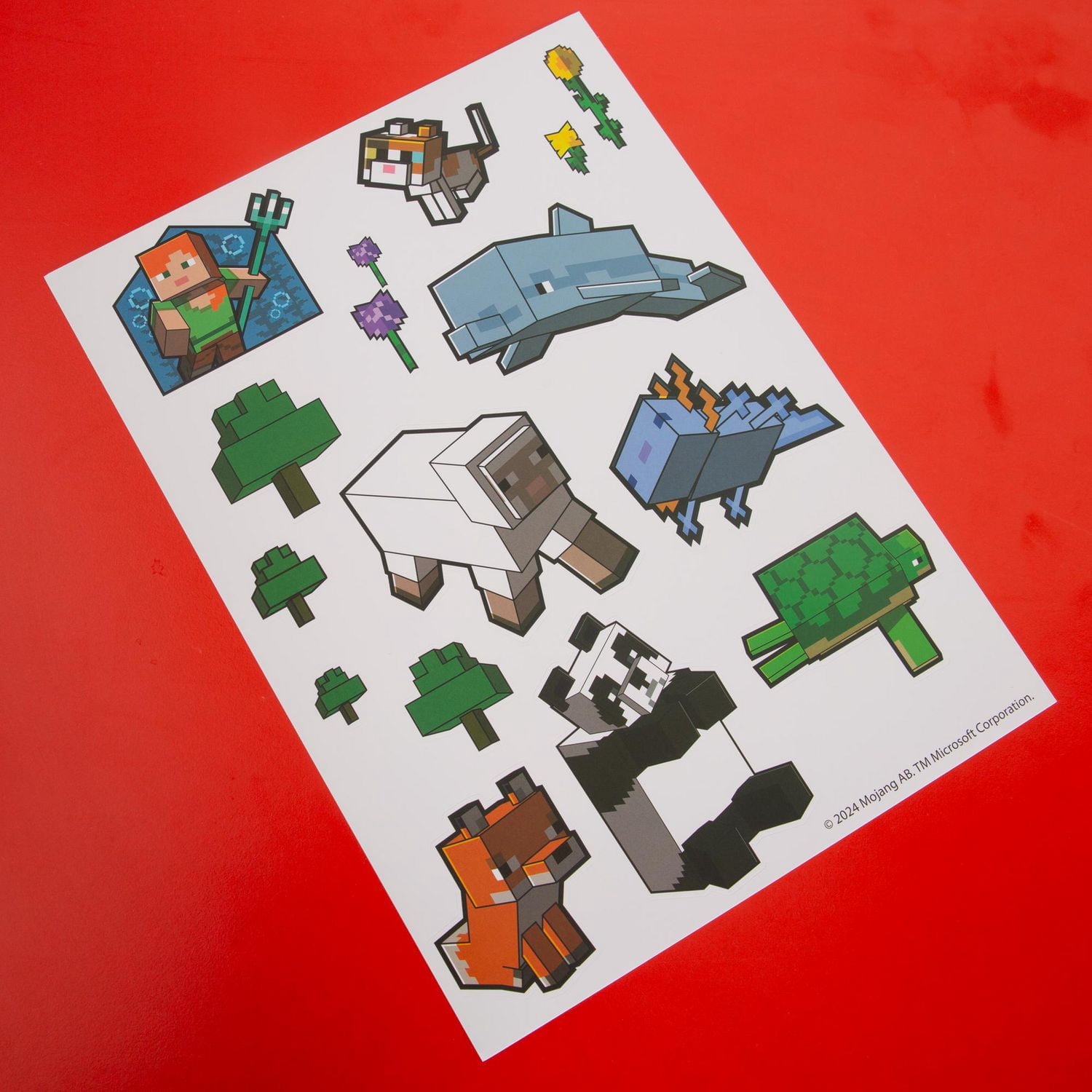 Autocollants muraux Minecraft