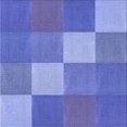 thumbnail image 1 of Ahgly Tapis d'Intérieur Lavable en Machine Carré Transitionnel Bleu Ciel, 6 Pieds Carré, 1 of 7