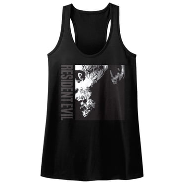 Resident Evil Horror Science Fiction Video Game Scary Zombie Womens Tank Top Tee
