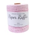 thumbnail image 3 of Abbracc Raffia Paper Ribbon Paper Rope Round Twine String 300M/328 Yards Yarn Thread Raffia Ribbon for Crocheting Bags Nesting Basket Light Pink, 3 of 9