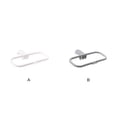 thumbnail image 3 of facefd Waste Holder Bag Bracket Fine Workmanship Long-lasting Household Accessories Kitchenware Rack Bin Stand Kitchen Gadget White White, 3 of 6