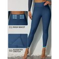 thumbnail image 3 of Pantalons de Natation pour Femmes Taille Haute Leggings Protection Solaire, 3 of 7