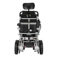 thumbnail image 4 of Fauteuil Roulant Électrique Léger de Qualité Supérieure à Pliage et Voyage, Inclinable Automatique, Fauteuil Roulant Motorisé à Inclinaison Automatique, 4 of 11