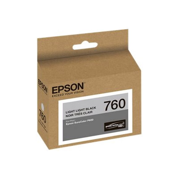 EPSON PRINT T760920 T760 ULTRACHROME LIGHT LT BLACK INK