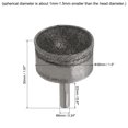 thumbnail image 2 of Unique Bargains Embout de Meulage Concave Sphérique à Pointe Diamant 38mm 100 Grains, 2 of 5