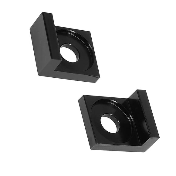 2 Pcs et Direct pour Trail 1 Paire Chaîne en Alliage 15mm 2 Pcs Tendeur de Bloc Variété Disponible pour Quad Trail Dirt Alliage Noir