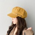 thumbnail image 2 of Bérets pour Femmes, Chapeaux de Gavroche Classiques Automne Printemps Hiver, 2 of 4