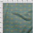 thumbnail image 2 of oneOone Tissu Jersey en Viscose Tissu à Imprimé Floral en Blocs BTY 60 Pouces de Large, 2 of 4