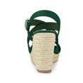 thumbnail image 3 of BLISSFUL STEP Sandales Compensées à Plateforme Espadrilles à Bride Arrière pour Femmes, 3 of 6