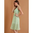 thumbnail image 4 of INSPIRE CHIC Robe Midi Sans Manches Vintage à Imprimé Cerise pour Femmes, 4 of 6